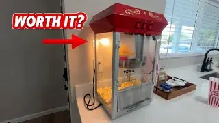 This Popcorn Machine Turns My Home Into a Movie Theatre 🍿 