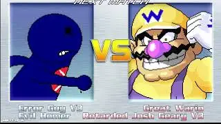 AAD Mugen Great Wario and Retarded Josh Geary V3 Arcade