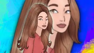 Chungha 👸 Inspired | Beginner Digital Art, Time-Lapse