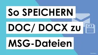 Wie konvertiere ich Word-Dateien mit DOCX to MSG Converter in MSG?