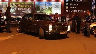 Встреча мерсоводов / W114 DTM / Mazda RX8 / наклейки.