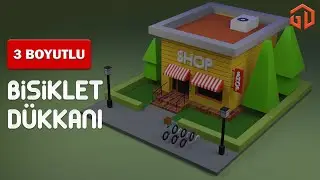 Bisiklet Dükkanı Modelleme | Blender 3.1 | Barış Açıkgöz