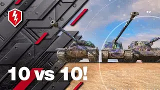 А что если играть на урон в режиме 10х10 | WoT Blitz EU #shorts