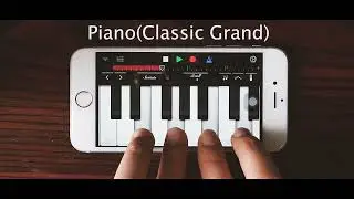 Justin Bieber - Peaches on GarageBand (iPhone)