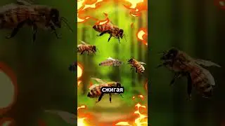 Bees killing their queen! 🐝💀👑😱 