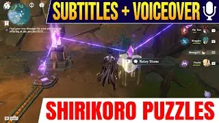 Shirikoro Peak Full Walkthrough & Guide - Relay Stone Puzzles - Genshin Impact v2.2 Tsurumi Island