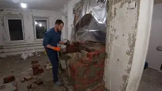 Дела житейские \ Невеста вернулась домой \ Кладка камина своими руками (часть 4)