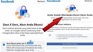 Cara Membuka Akun Facebook Terkunci Sesi Baru