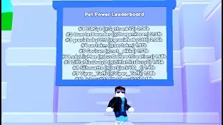 Pet Universe 2 Roblox -  Reaching 3 Billion Power!!!