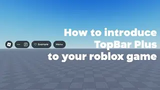 How to add TopBar Plus v3 to your roblox game