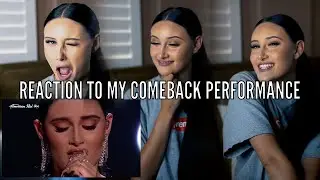 REACTING TO MY AMERICAN IDOL COMEBACK PERFORMANCE||Makayla Phillips