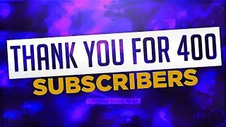 400 Subscriber Celebrate!!!