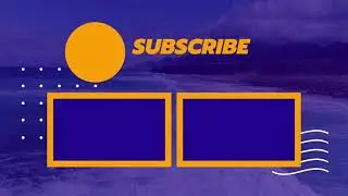 End Screen Template | YouTube Endscreen/Outro Template Free Download