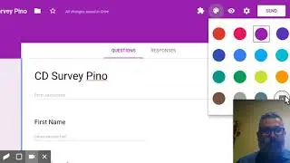 Lesson#1 Changing the Background of a Google Form