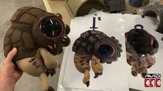 CNC 3D foam Fabric Sculpture Template with Thingergy