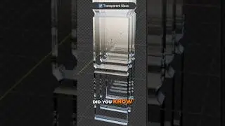 How to set Transparent Glass in Blender