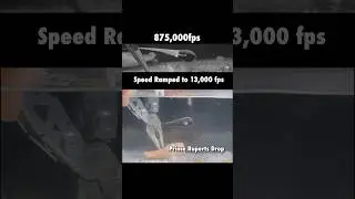 Prince Ruperts Drop experiment at 875,000 fps