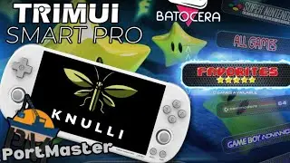 Trimui Smart Pro Batocera fork Knulli early Alpha testing :)