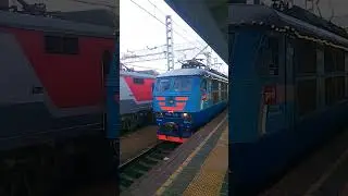 ЧС6-019 С ПДМ на Ленинградском вокзале