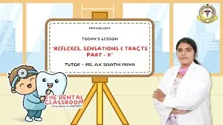 Physiology | Reflexes, Sensations & Tracts – Part II | Ms. A.K. Swathi Priya Ft.