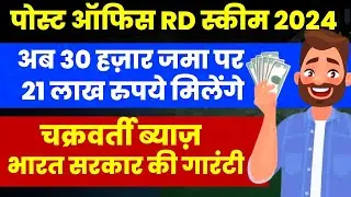 Post Office RD scheme 2024 - Complete Details | Post Office RD account | RD plan | Post office RD