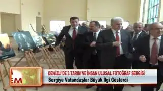 DENİZLİ'DE 3.TARIM VE İNSAN ULUSAL FOTOĞRAF SERGİSİ  02.03.2012.wmv