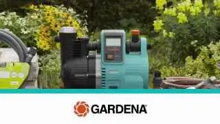 GARDENA Automatic Home and Garden Pumps - How-To - Initial Operation