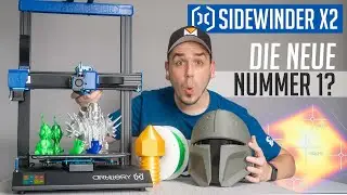 Artillery SIDEWINDER X2 VS X1 | TOP 3D Drucker NOCH besser? (XXL TEST)