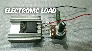 DIY Adjustable Electronic Load