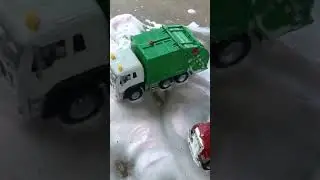 Keep The Garbage Trucks Clean At The Car Wash | Garbage Trucks Rule #shorts