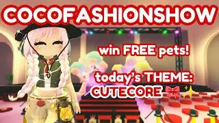 🔴 WIN FREE PETS! join our COCO FASHION SHOW in ADOPT ME 