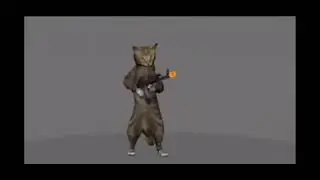 кот шмаляет по врагам