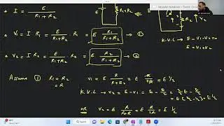 voltage divider role قانون توزيع الجهود في الدوائر الكهربية