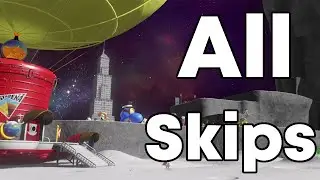 Super Mario Odyssey - All Darker Side Skips