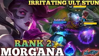 MORGANA MIDLANE CONTROL MVP PLAY! NONSTOP BURN BUILD - TOP 2 GLOBAL MORGANA BY StaR ROGUE- WILD RIFT