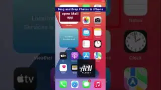 iPhone Tricks  Drag and Drop Photos in Apps 😂 II #shorts