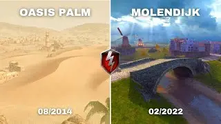 The EVOLUTION of MAPS || WotB History [Cinematics]
