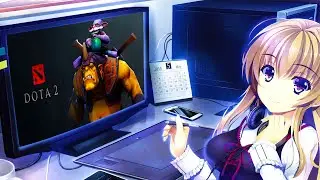 Woman первый раз на Alchemist | Dota 2