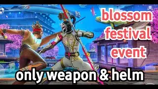 Shadow fight 3:- BLOSSOM FESTIVAL EVENT, only weapon and helm gameplay , #shafowfight3 ,#shadowfight