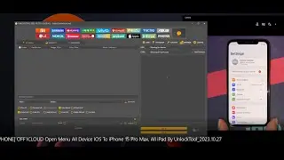 IPHONE OFF ICLOUD Open Menu All Device IOS To iPhone 15 Pro Max, All iPad By UnlockTool_2023.10.27