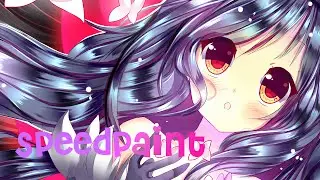 [Speedpaint] Accel World [Kuroyukihime]
