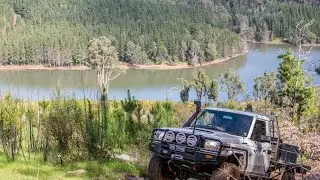 Great off-road fun with mud hills and rocks, Harvey W.A.