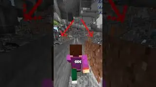 X-Ray Vision in Minecraft With No Cheats 