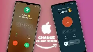 How to Set up iPhone incoming Caller Screen in Oppo Phone??