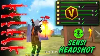 Free Fire Headshot Setting 2024 ⚡ Best Sensitivity Settings ⚙️| Sensitivity + Hud Settings Free Fire