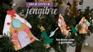 🎅🏻 CASITAS de JENGIBRE para ÁRBOL de NAVIDAD - Decoración NAVIDEÑA con DULCES - Christmas CANDYLAND