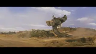 (1973) Godzilla vs Megalon Dropkick scene