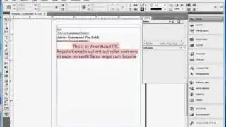 InDesign Training : How to Replace Missing Fonts in Adobe InDesign CS5