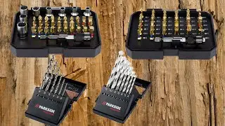 Parkside Performance Torsion Bit Socket Set PBSP 2 B2 AND Drill Bits Testing