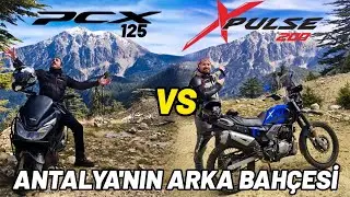 HONDA PCX 125 VS HERO XPULSE 200 - ZORLU ARAZİDE UZUN YOL PERFORMANSI - Motovlog
